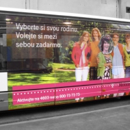 Reklamou v MHD rozšíříte povědomí o vaší firmě