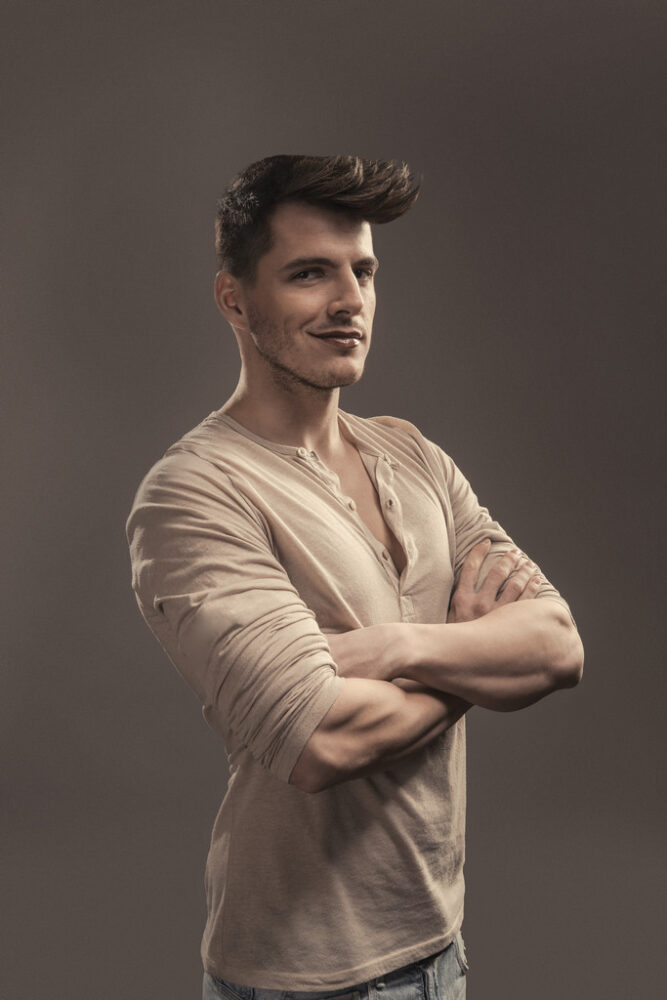 Účes ve stylu francouzské elegance