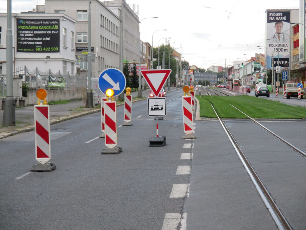 Dopravní značení v Praze zajišťuje odborná firma