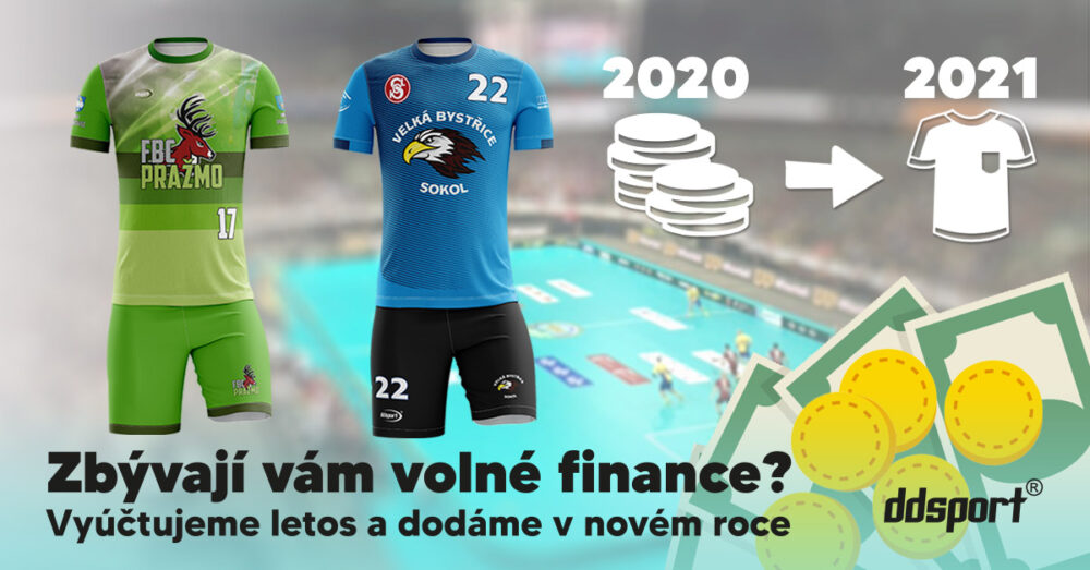 Pořiďte sportovnímu klubu nové dresy na příští rok